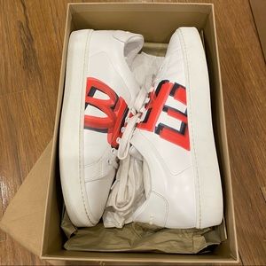 Burberry Graffiti Print Sneakers 7.5